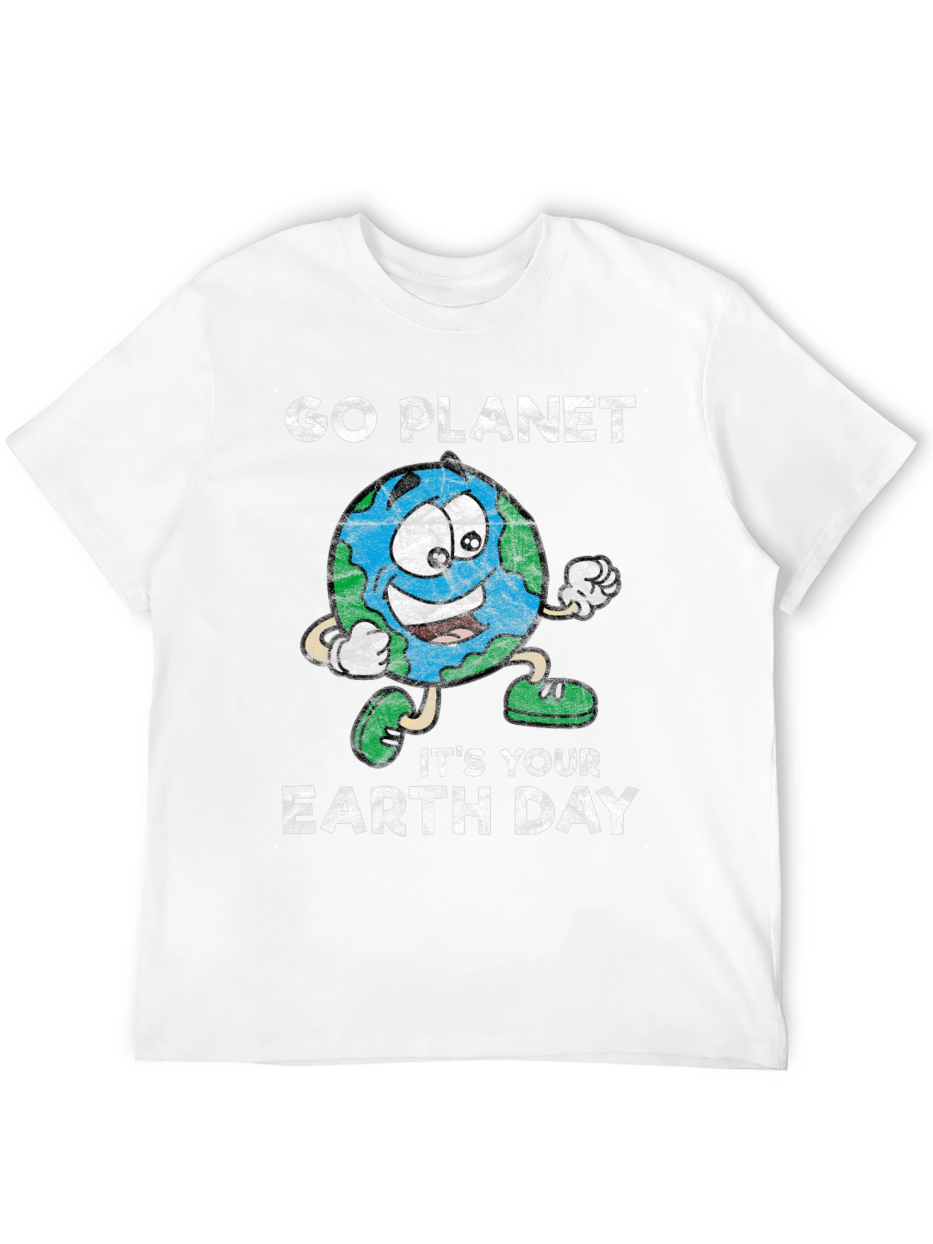 Go Planet! Earth Day Graphic T-Shirt