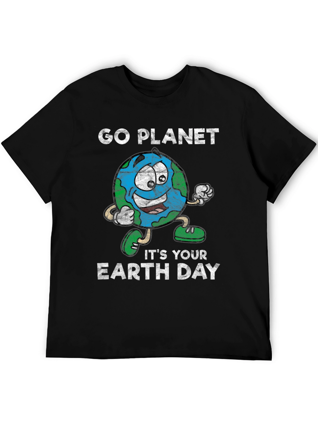 Go Planet! Earth Day Graphic T-Shirt