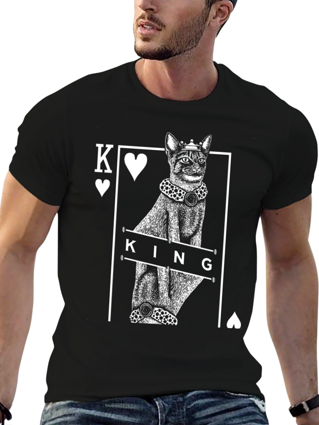 King Cat Graphic Tee - Unisex