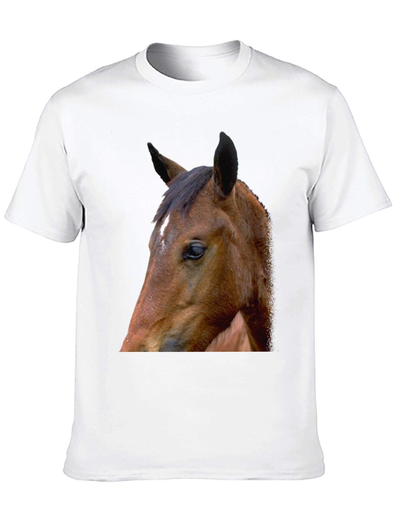 Horse Graphic Tee - Unisex Black T-Shirt