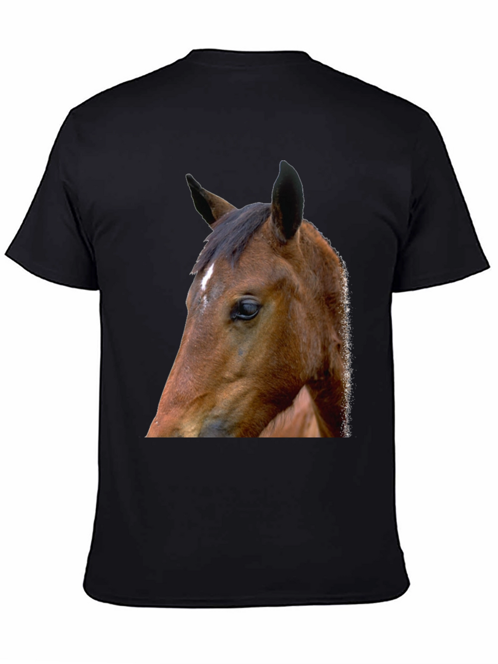 Horse Graphic Tee - Unisex Black T-Shirt