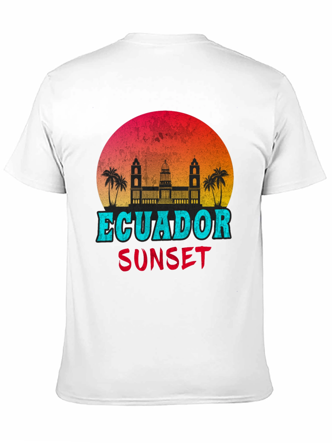 Ecuador Sunset Graphic T-Shirt