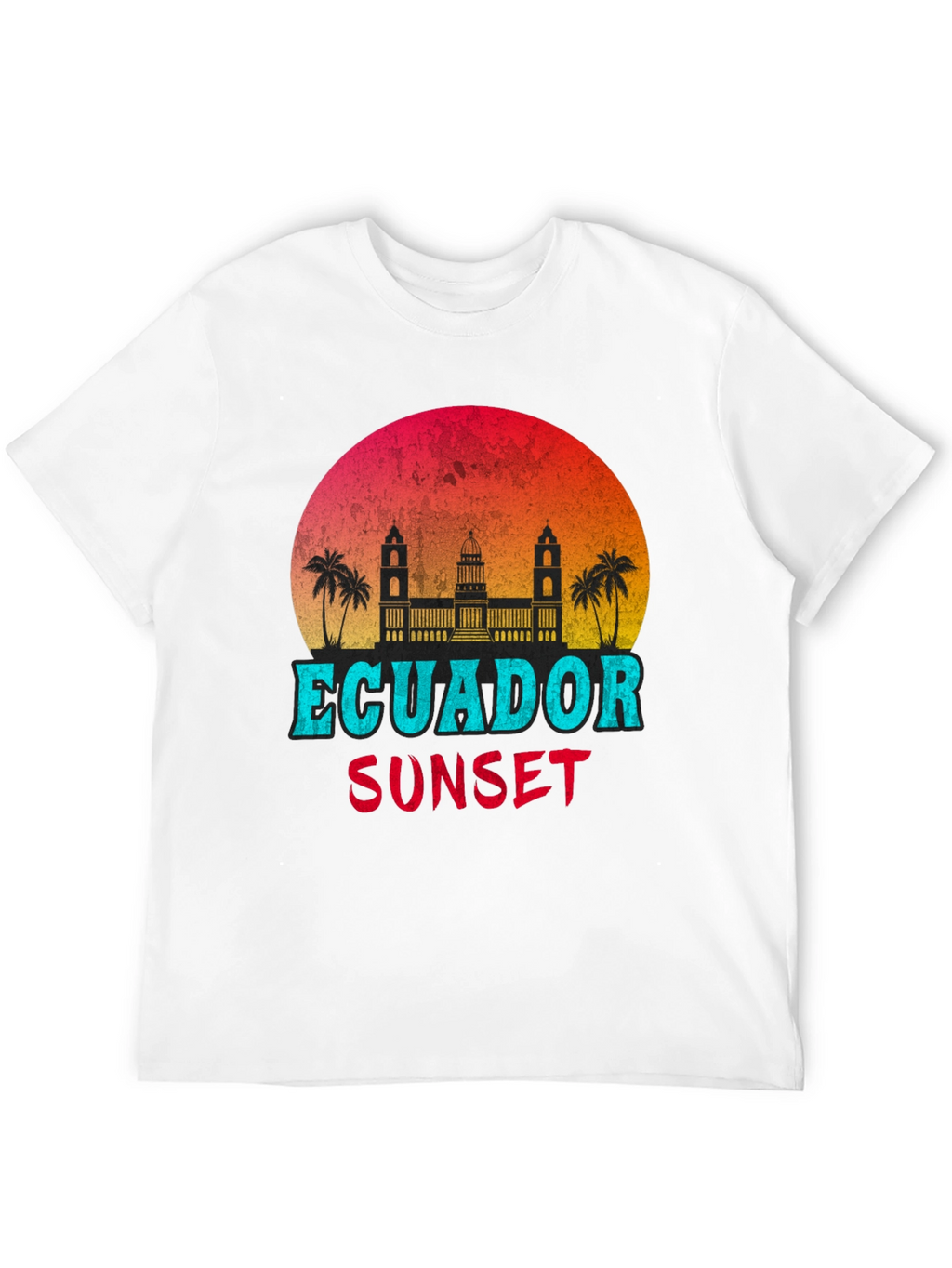 Ecuador Sunset Graphic T-Shirt