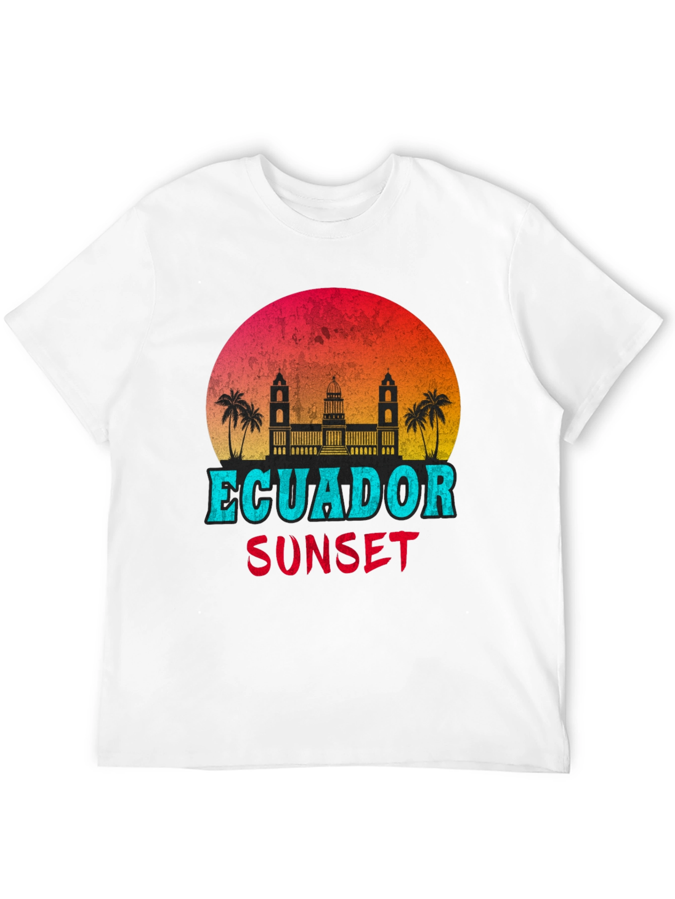 Ecuador Sunset Graphic T-Shirt