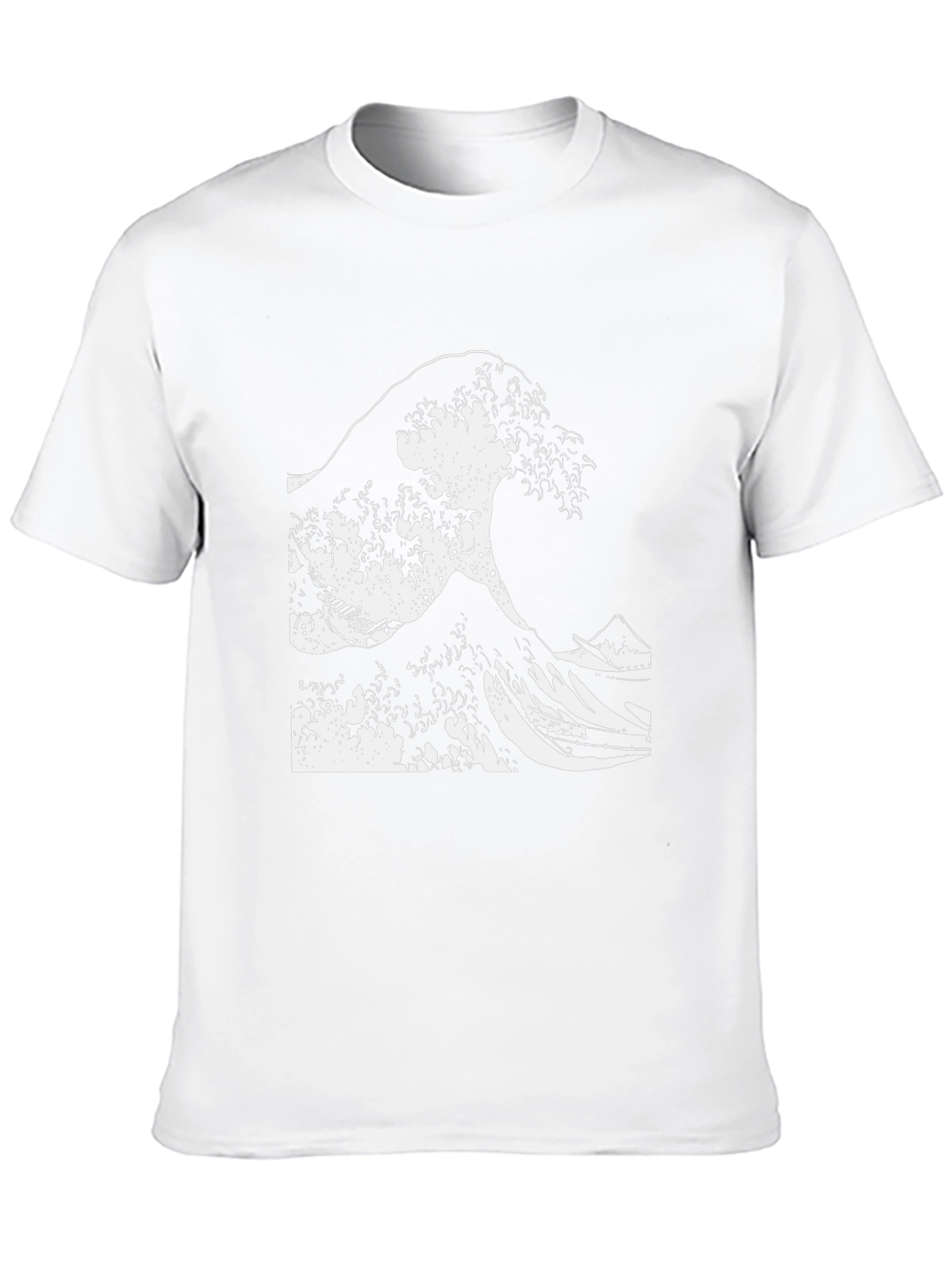 Great Wave Tee - Black Graphic T-Shirt