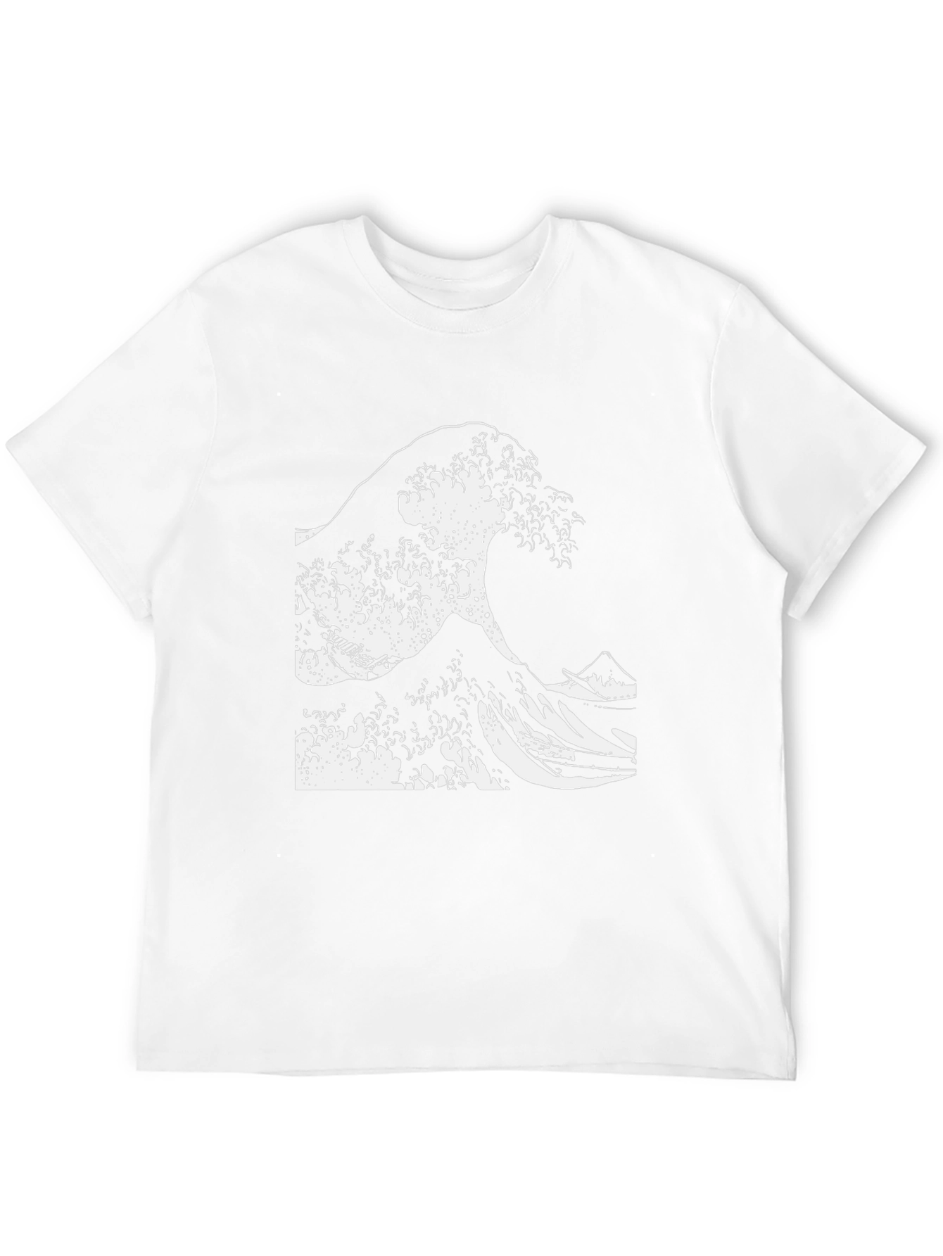 Great Wave Tee - Black Graphic T-Shirt