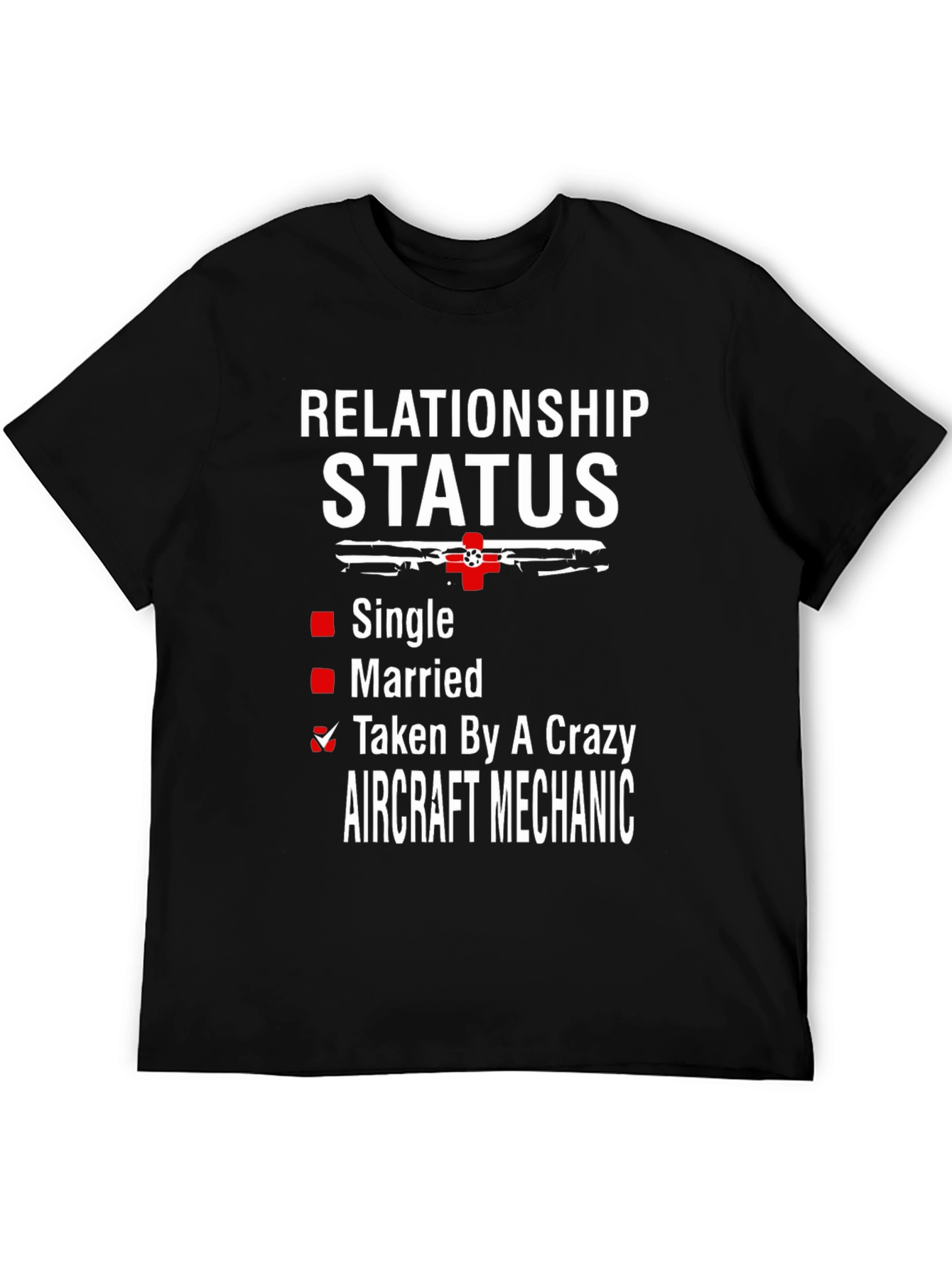 Relationship Status Aircraft Mechanic T-Shirt