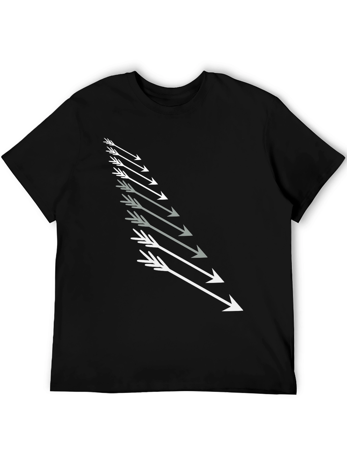 Arrow Graphic Black T-Shirt