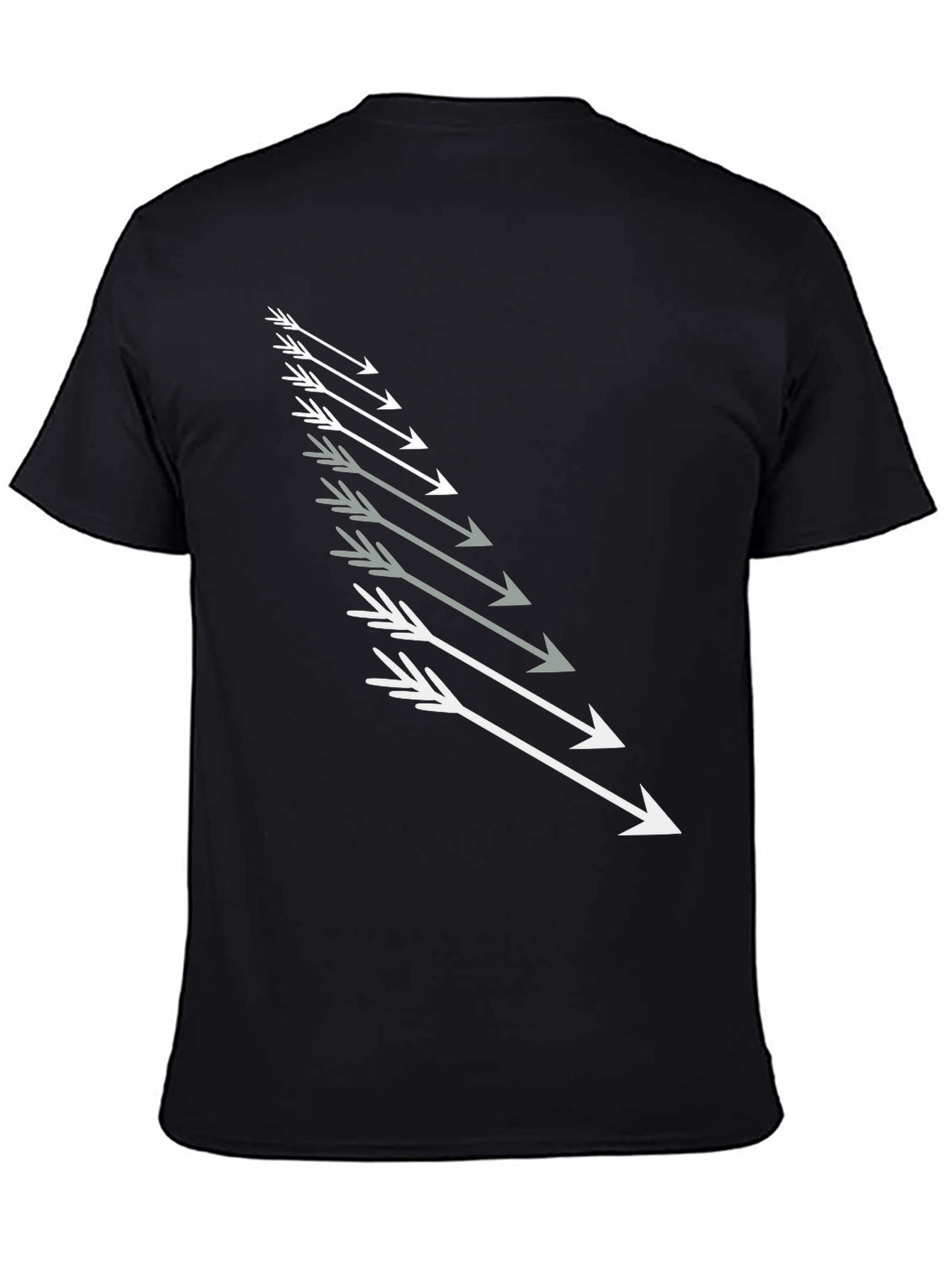 Arrow Graphic Black T-Shirt