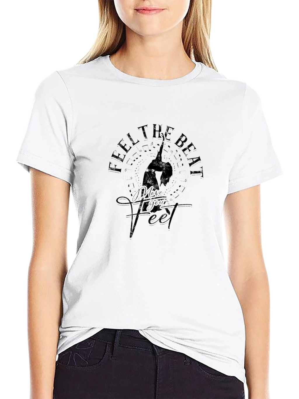 Feel the Beat T-Shirt - Move Your Feet