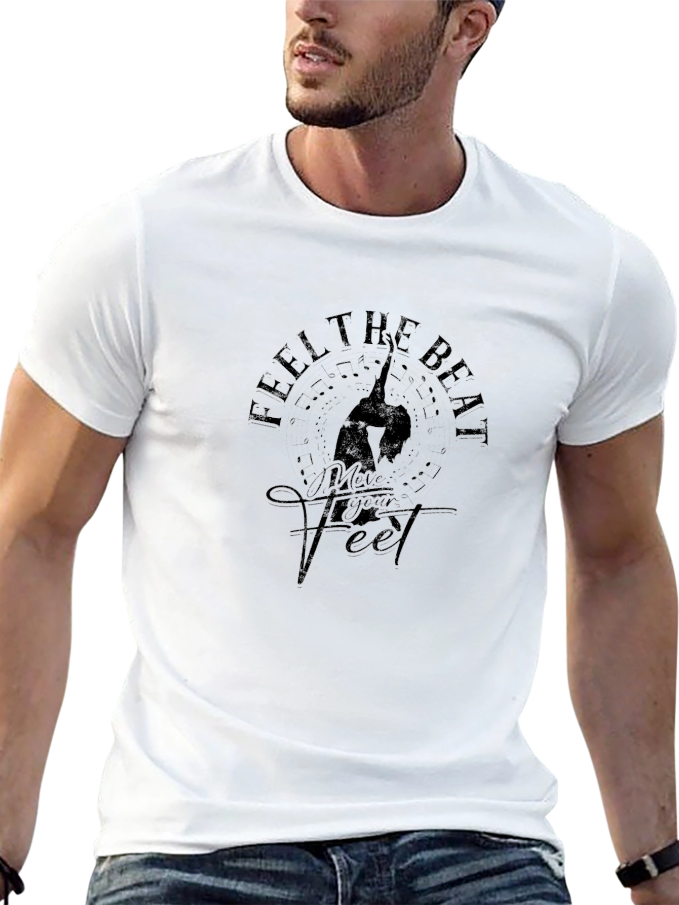 Feel the Beat T-Shirt - Move Your Feet