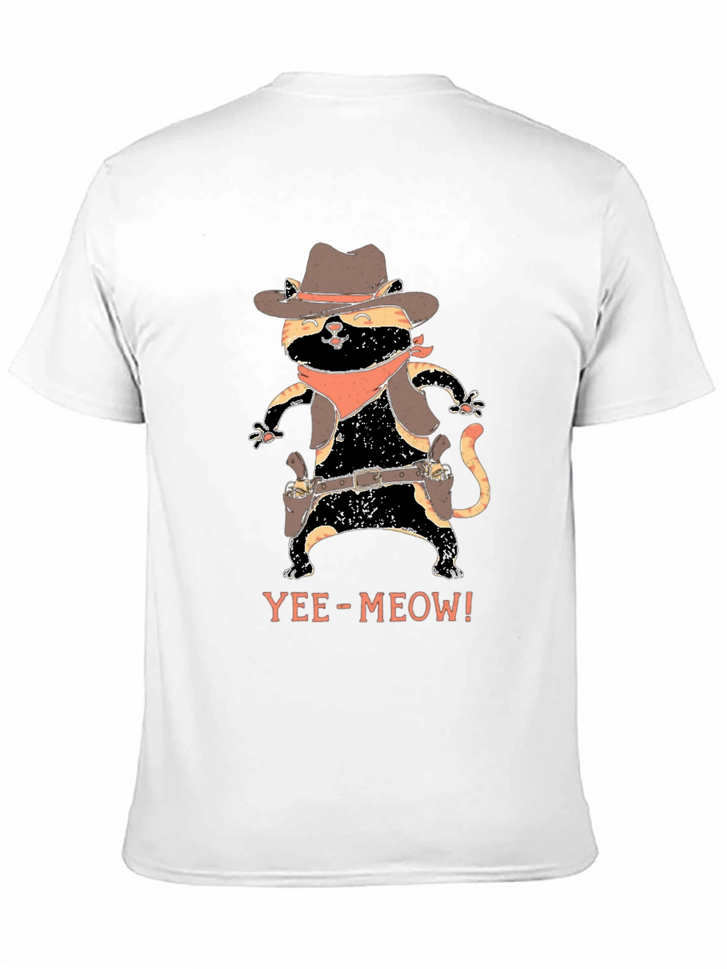 Cowboy Cat Graphic Tee - Yee-Meow!