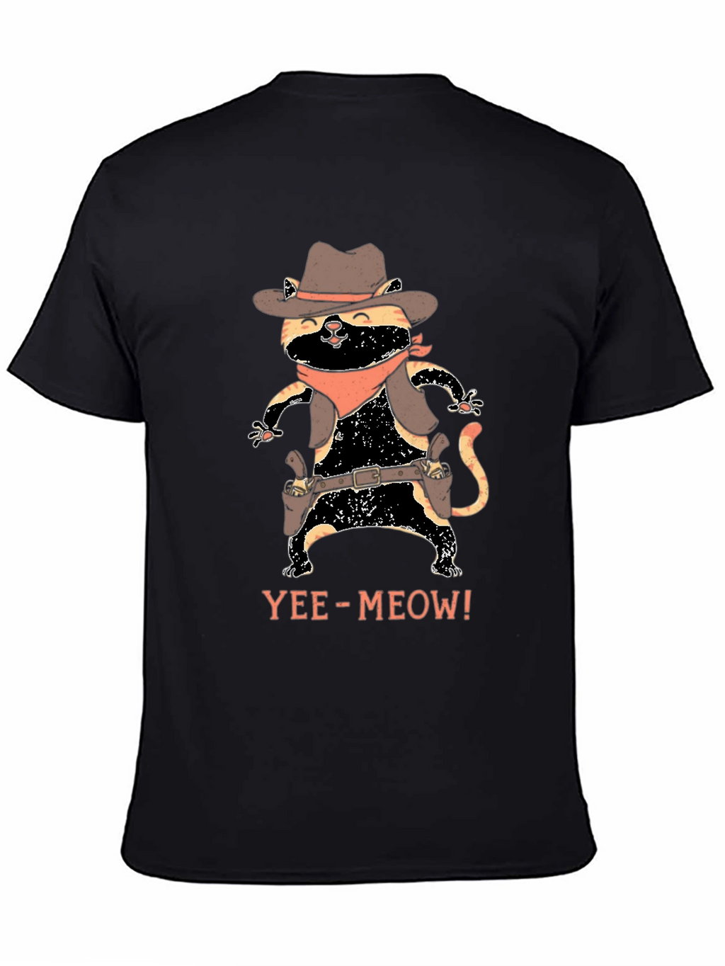 Cowboy Cat Graphic Tee - Yee-Meow!