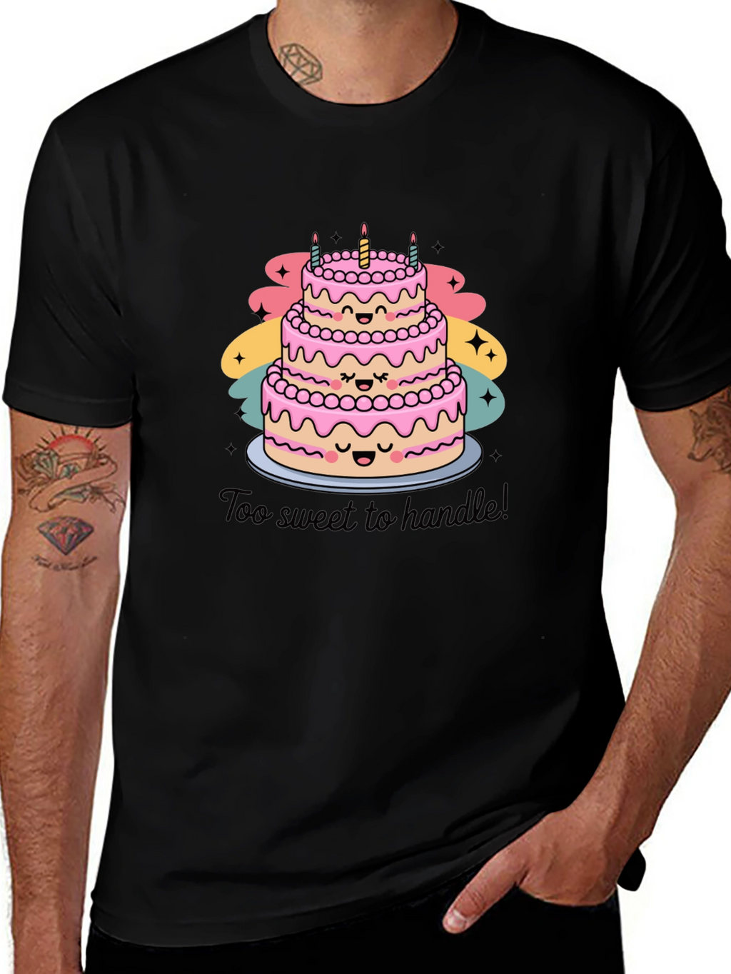 Sweet Treat Tee: Too Sweet to Handle Graphic T-Shirt