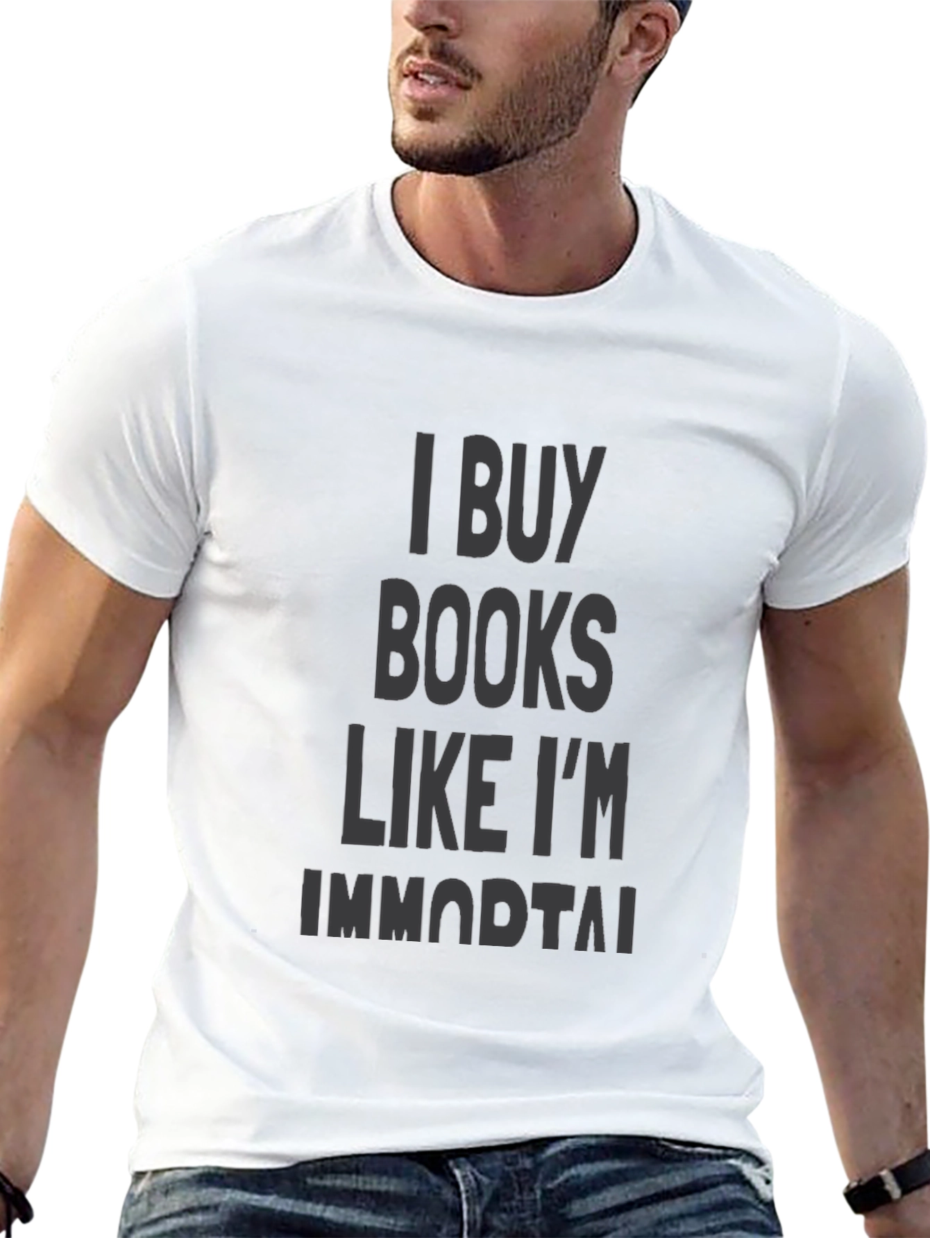 I Buy Books Like Im Immortal Black T-Shirt
