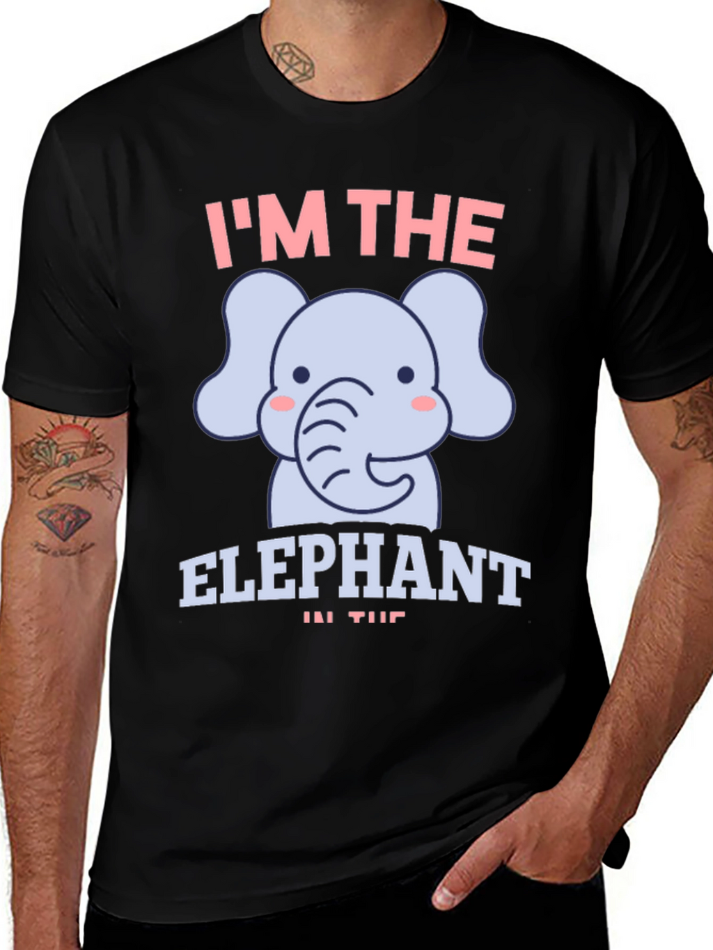 Im the Elephant T-Shirt - Fun Graphic Tee