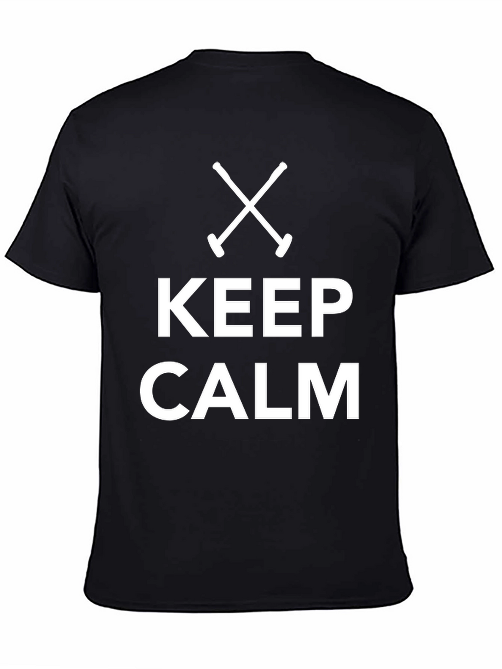 Keep Calm Crossed Paddles T-Shirt