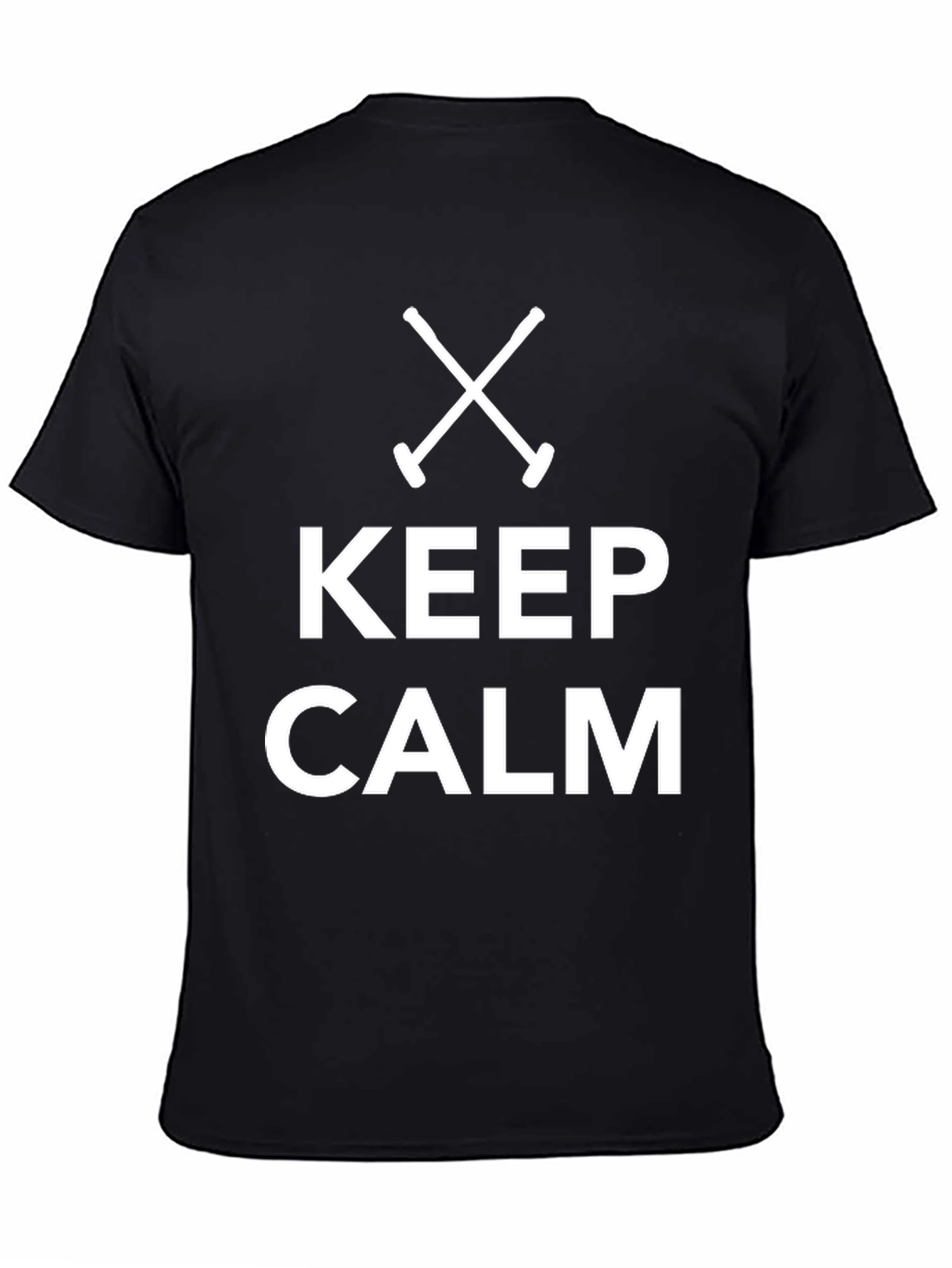 Keep Calm Crossed Paddles T-Shirt