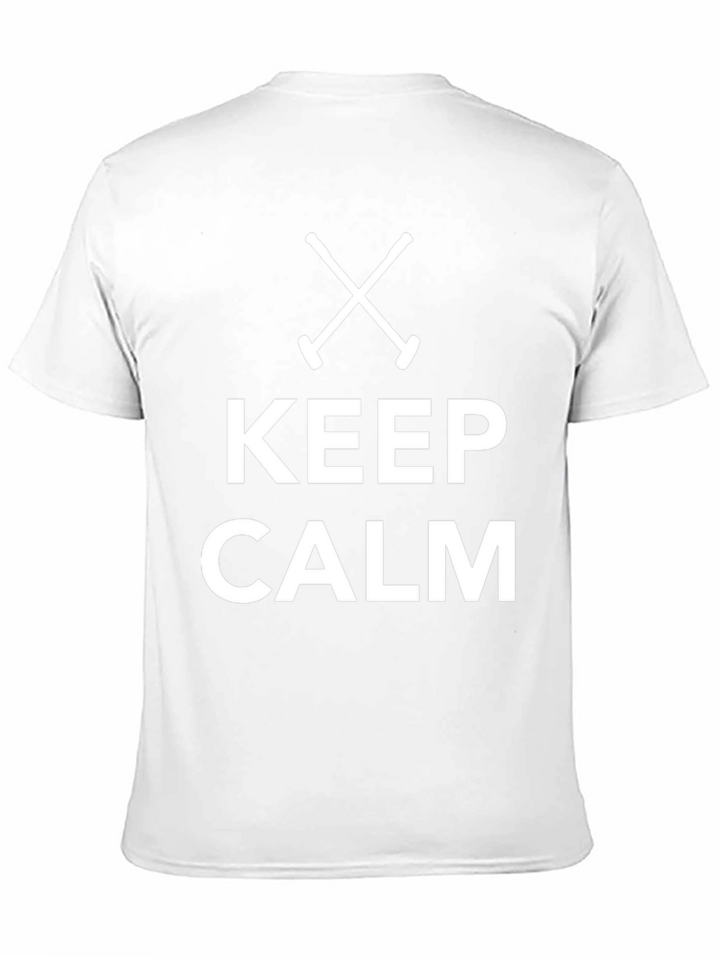 Keep Calm Crossed Paddles T-Shirt
