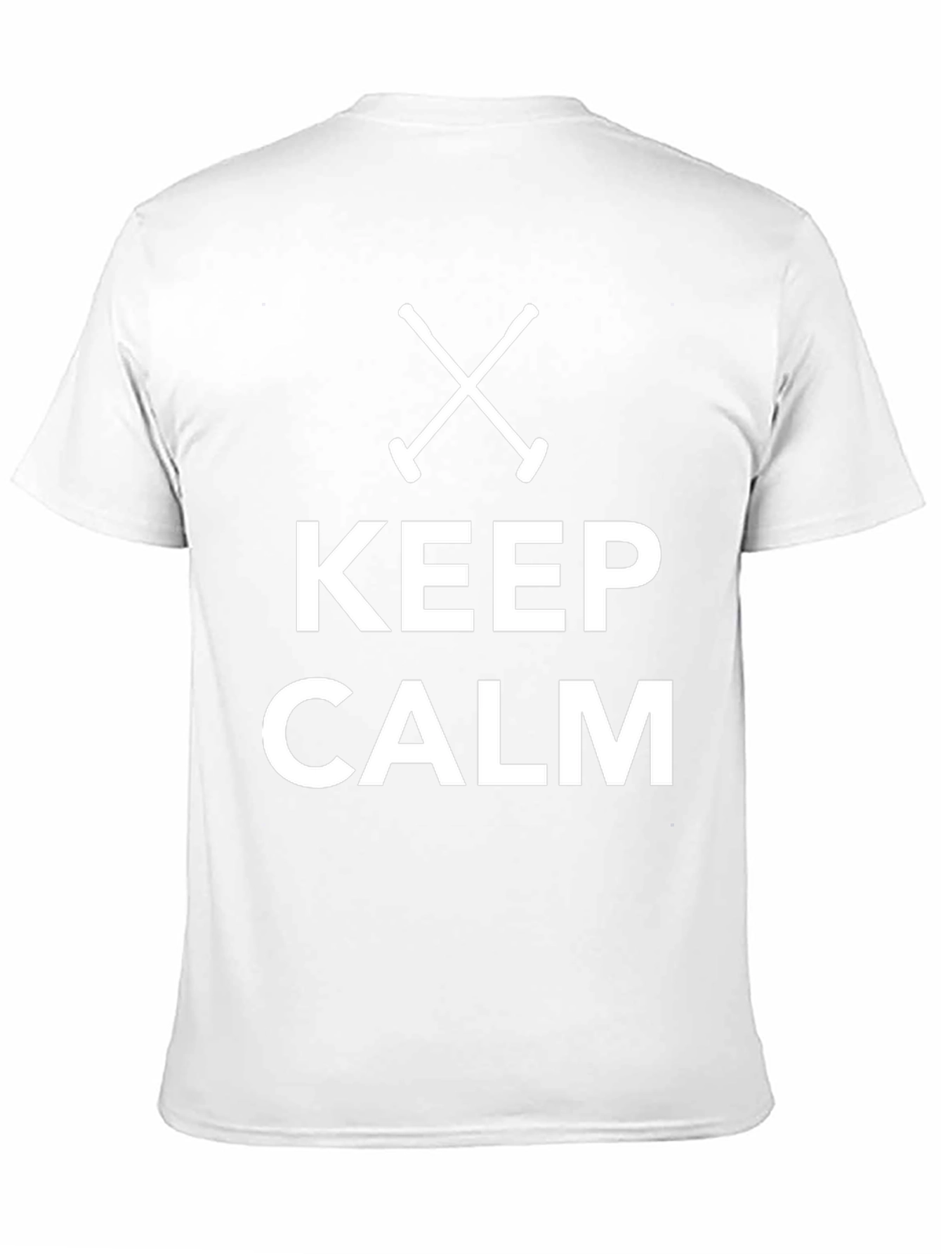 Keep Calm Crossed Paddles T-Shirt