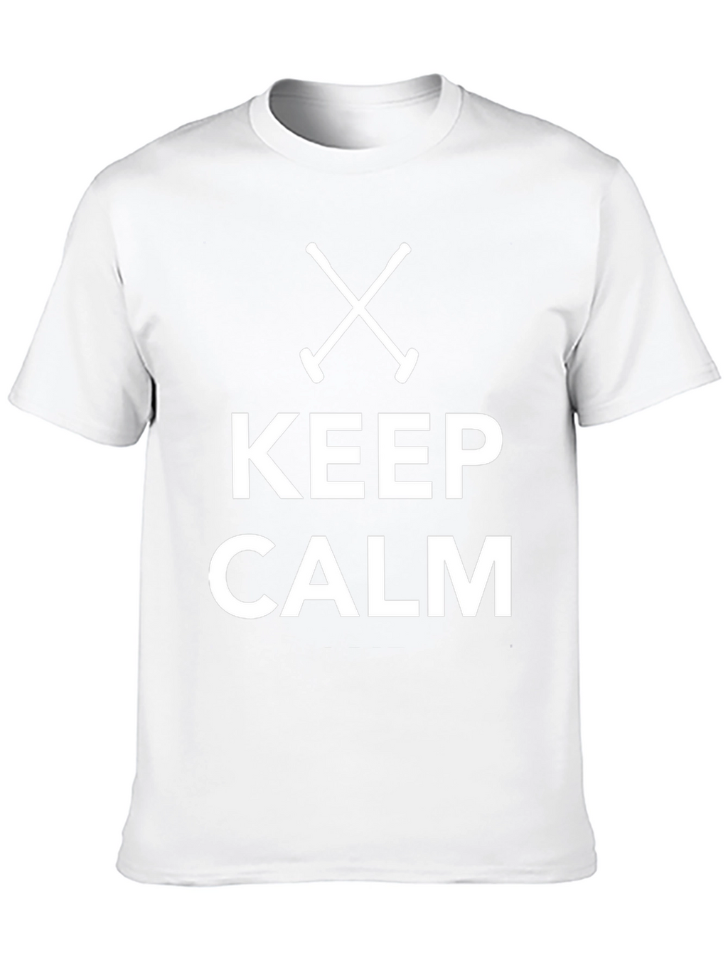 Keep Calm Crossed Paddles T-Shirt