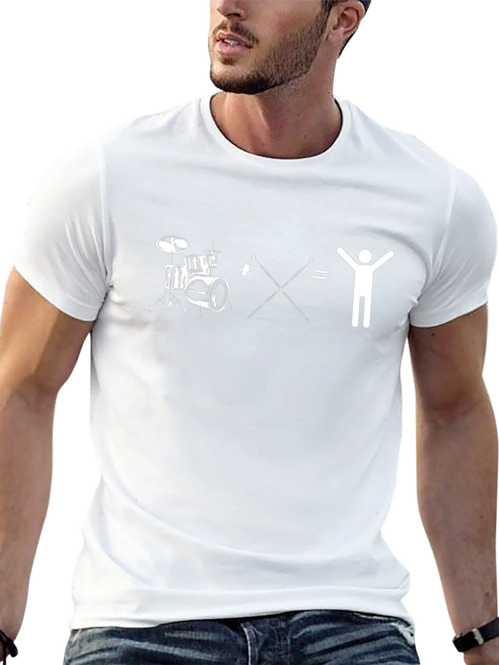 Drummer Equation Graphic Tee