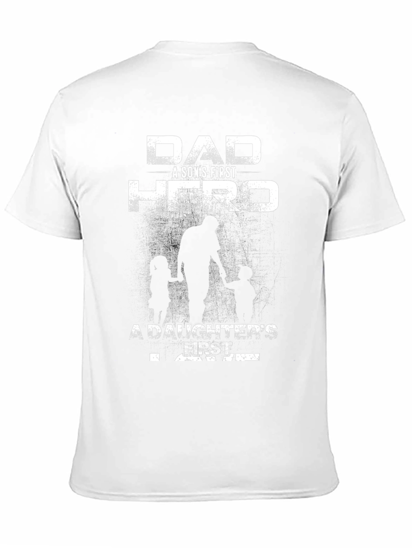 Dad A Sons First Hero T-Shirt Fathers Day Gift
