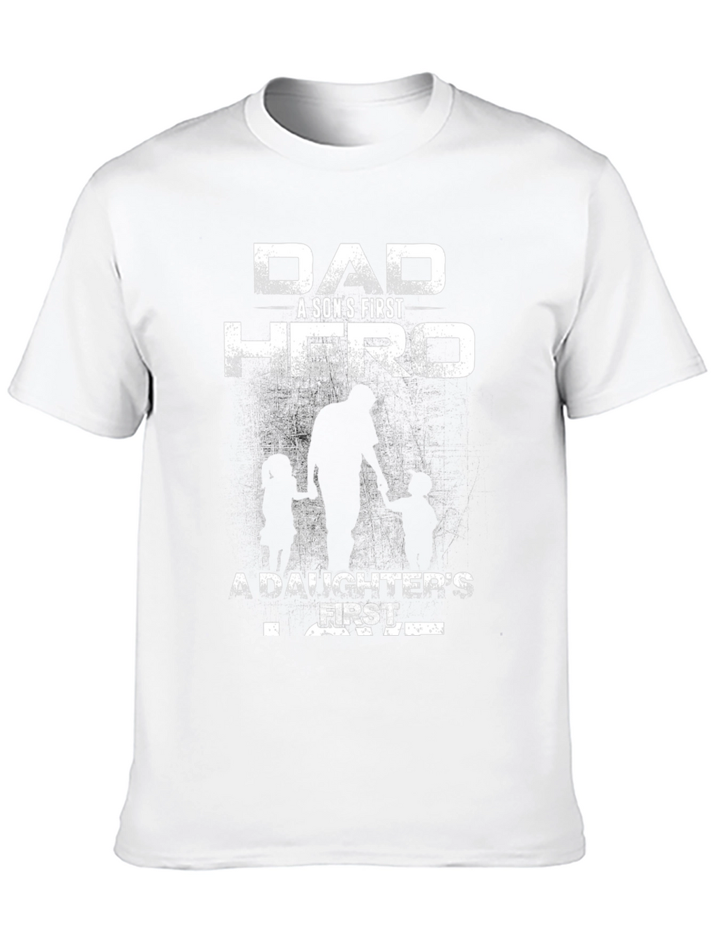 Dad A Sons First Hero T-Shirt Fathers Day Gift