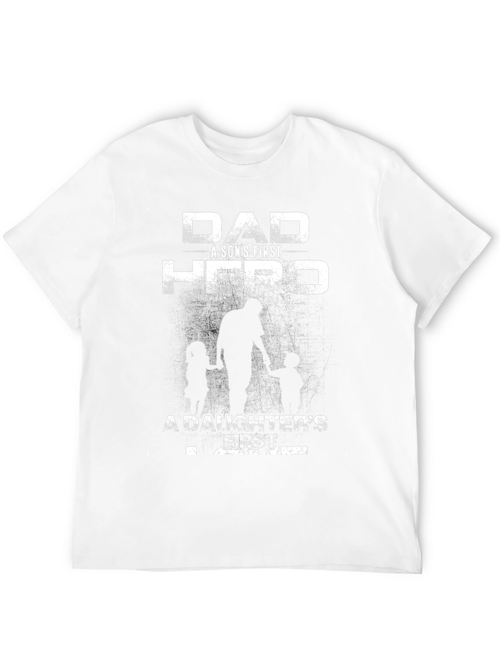 Dad A Sons First Hero T-Shirt Fathers Day Gift