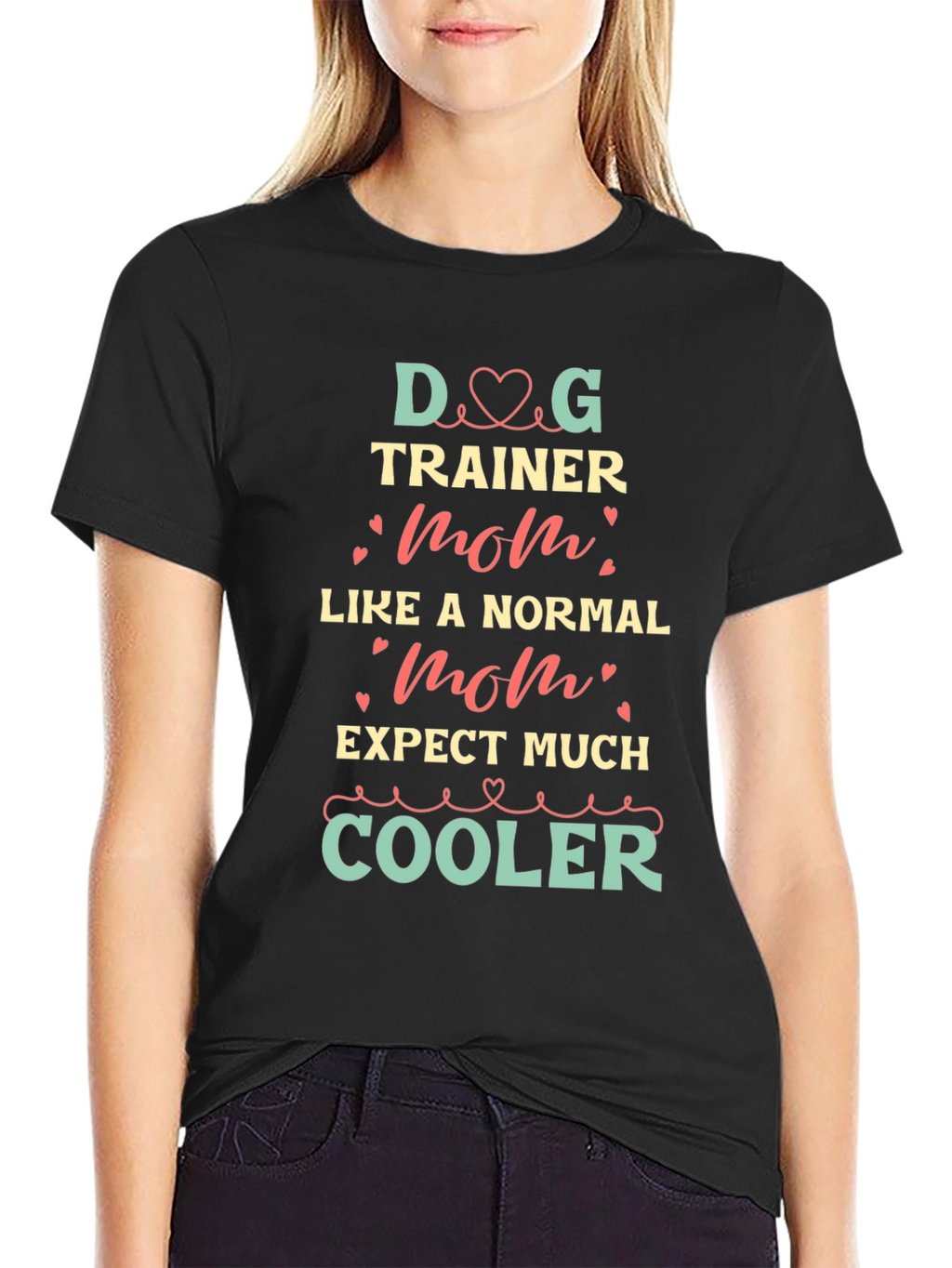 Dog Trainer Mom T-Shirt - Cool Graphic Tee
