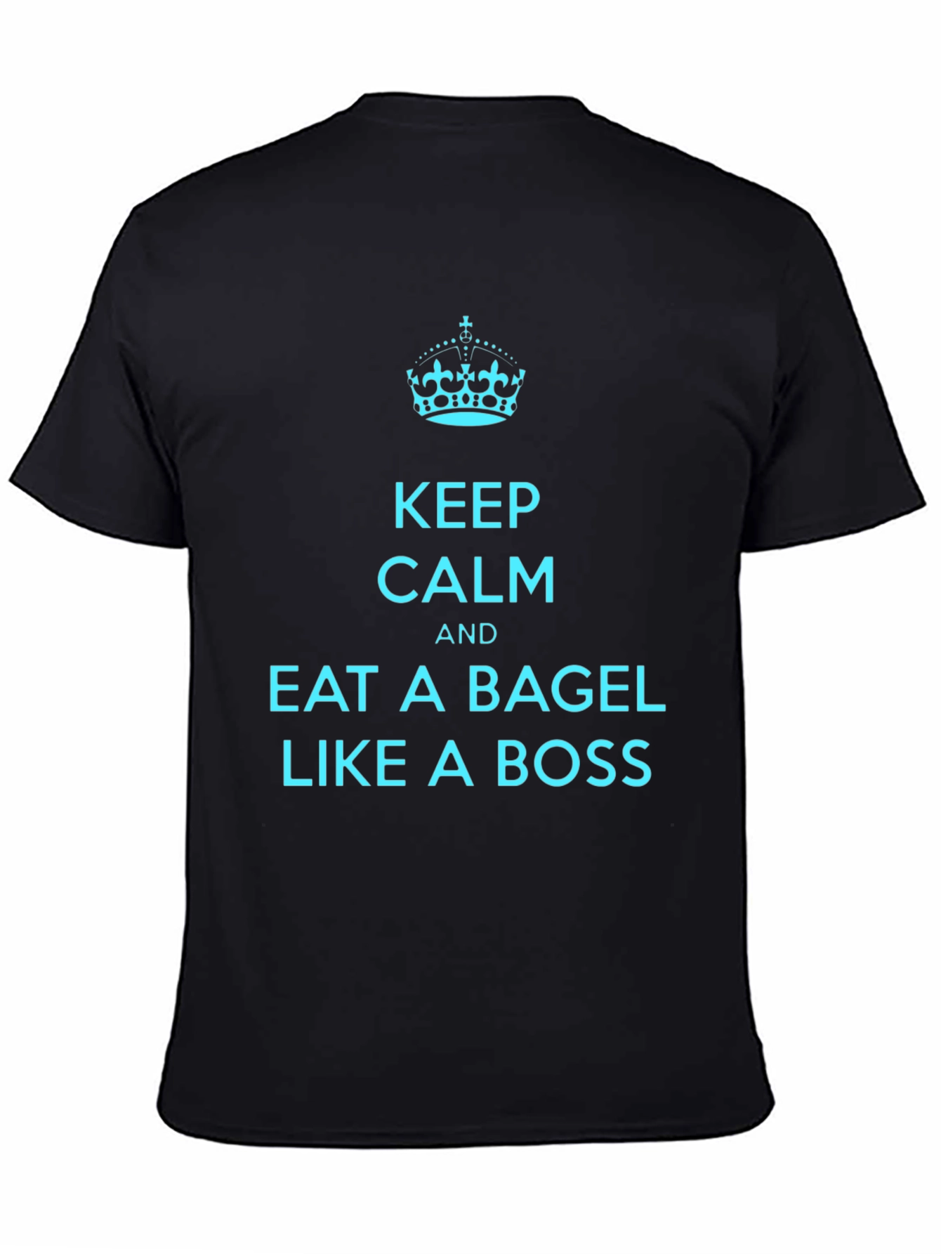 Keep Calm & Eat Bagel Like a Boss Graphic Tee