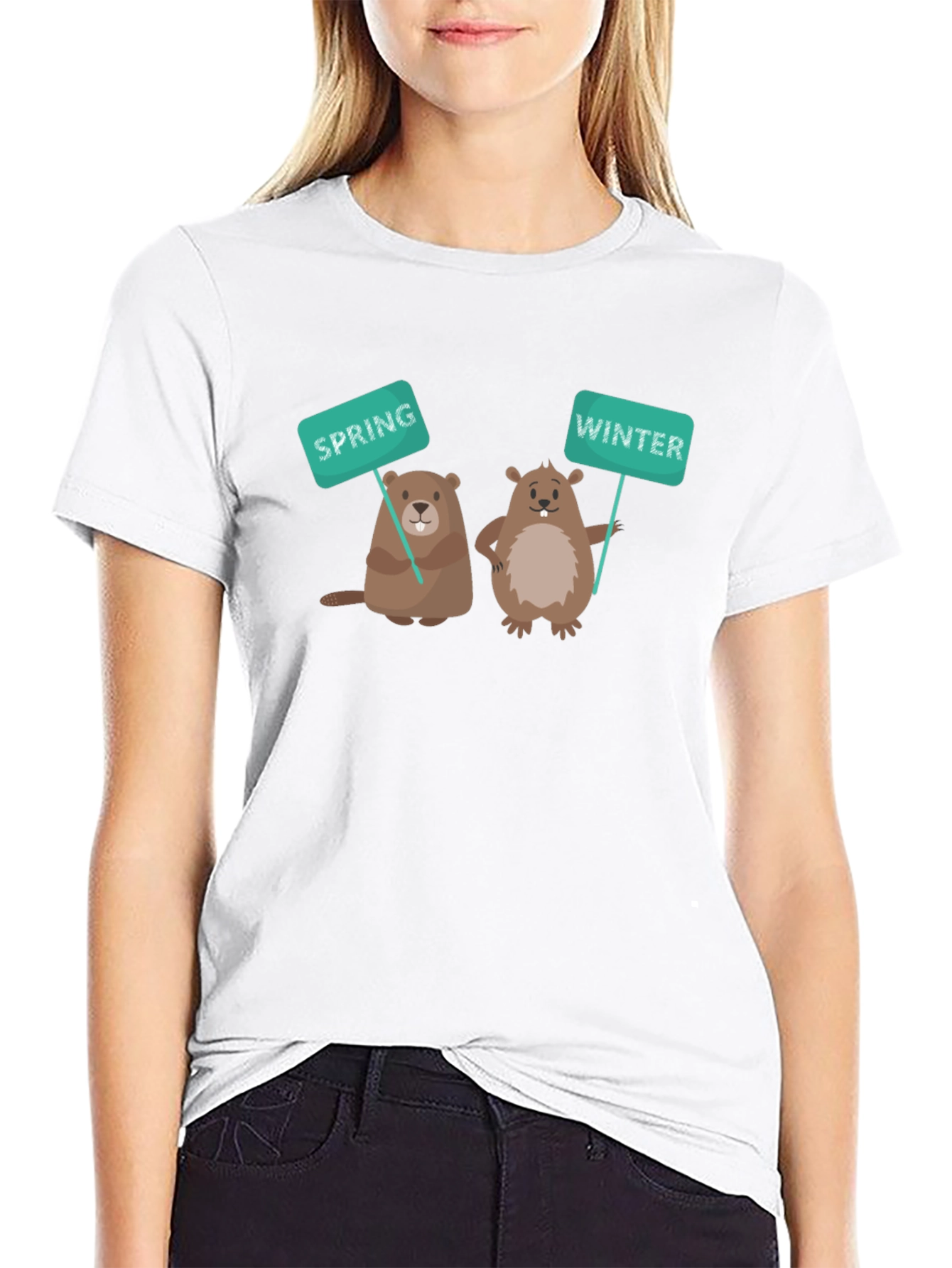 Groundhog Day T-Shirt - Spring or Winter?