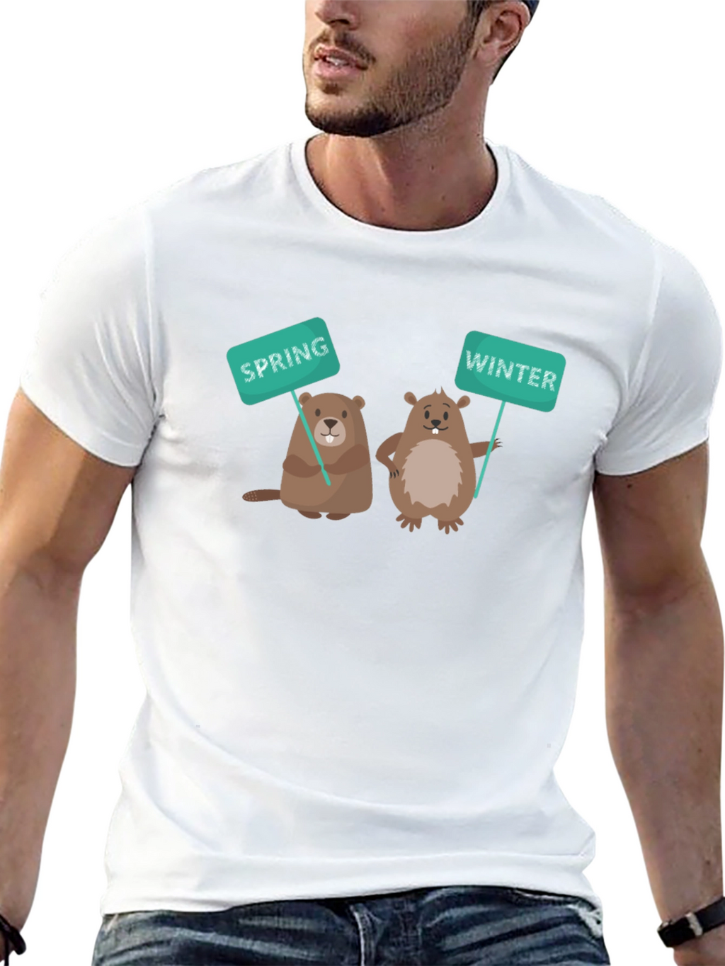 Groundhog Day T-Shirt - Spring or Winter?