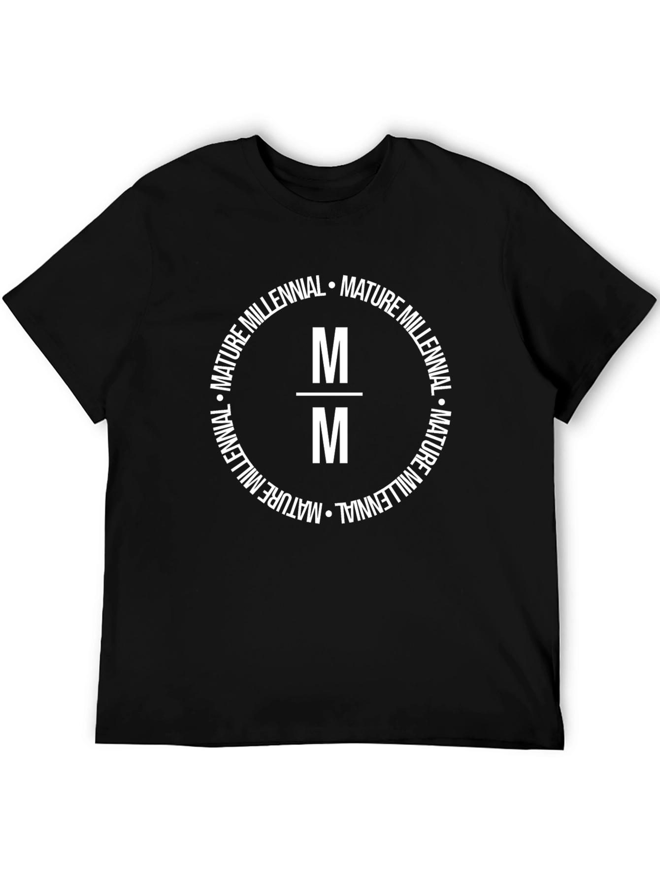 Mature Millennial Black T-Shirt