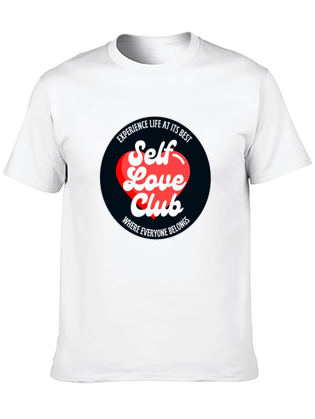 Self Love Club Black T-Shirt