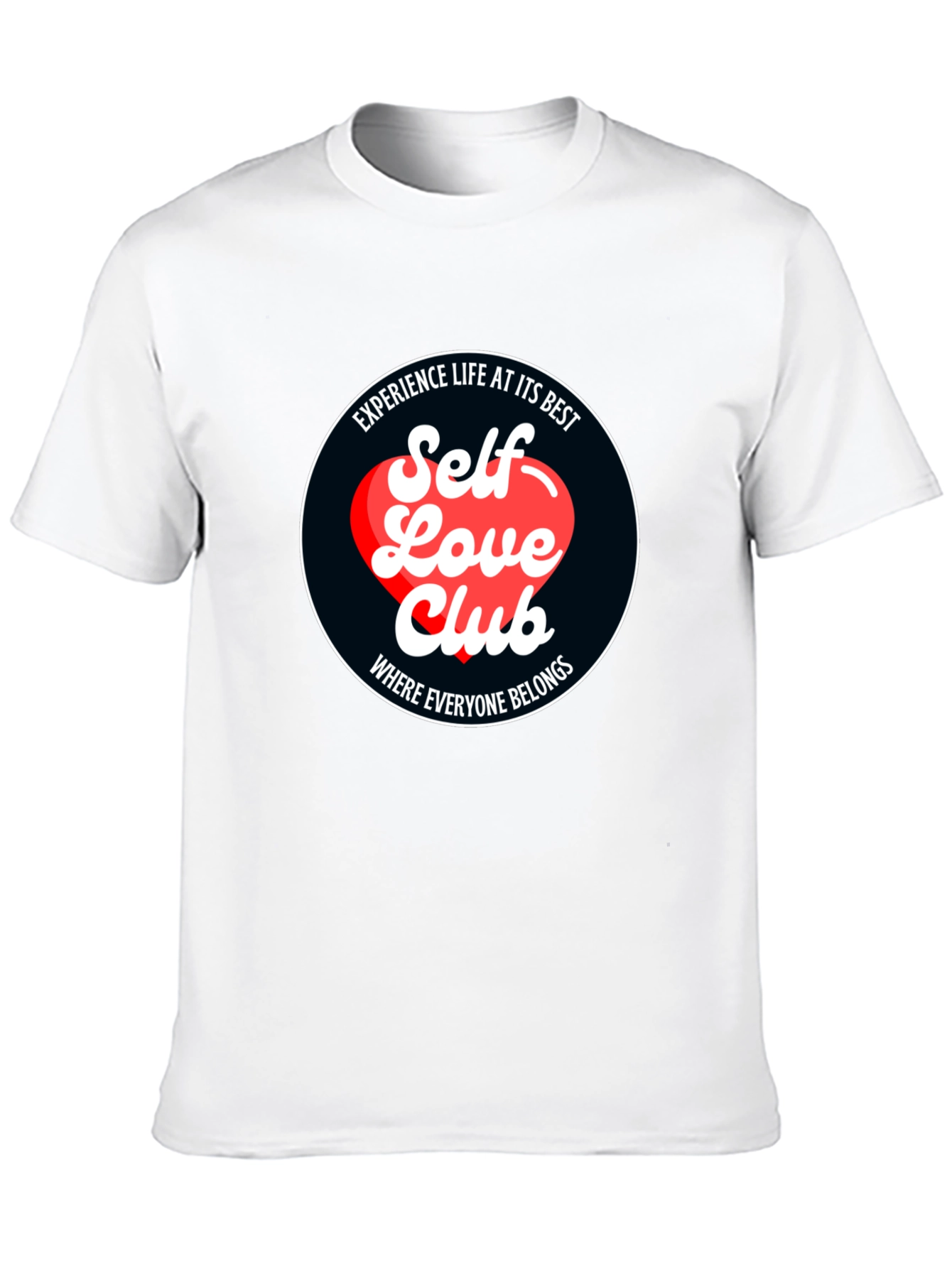 Self Love Club Black T-Shirt