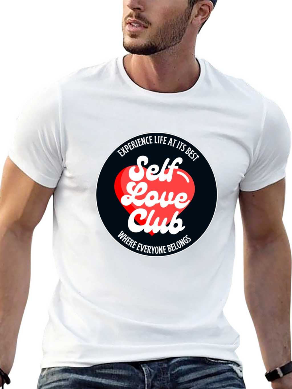 Self Love Club Black T-Shirt