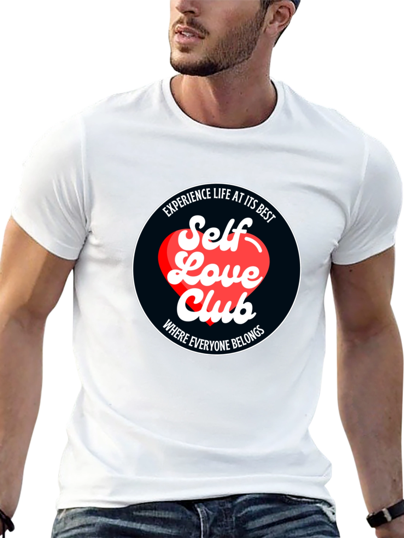 Self Love Club Black T-Shirt
