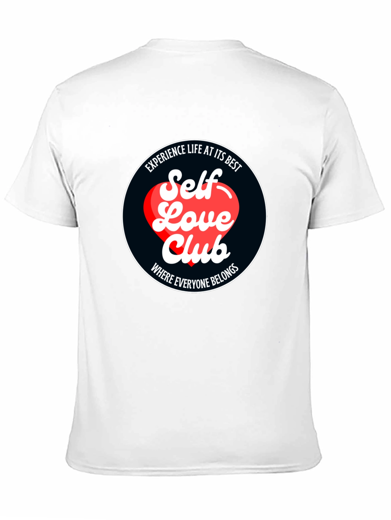 Self Love Club Black T-Shirt
