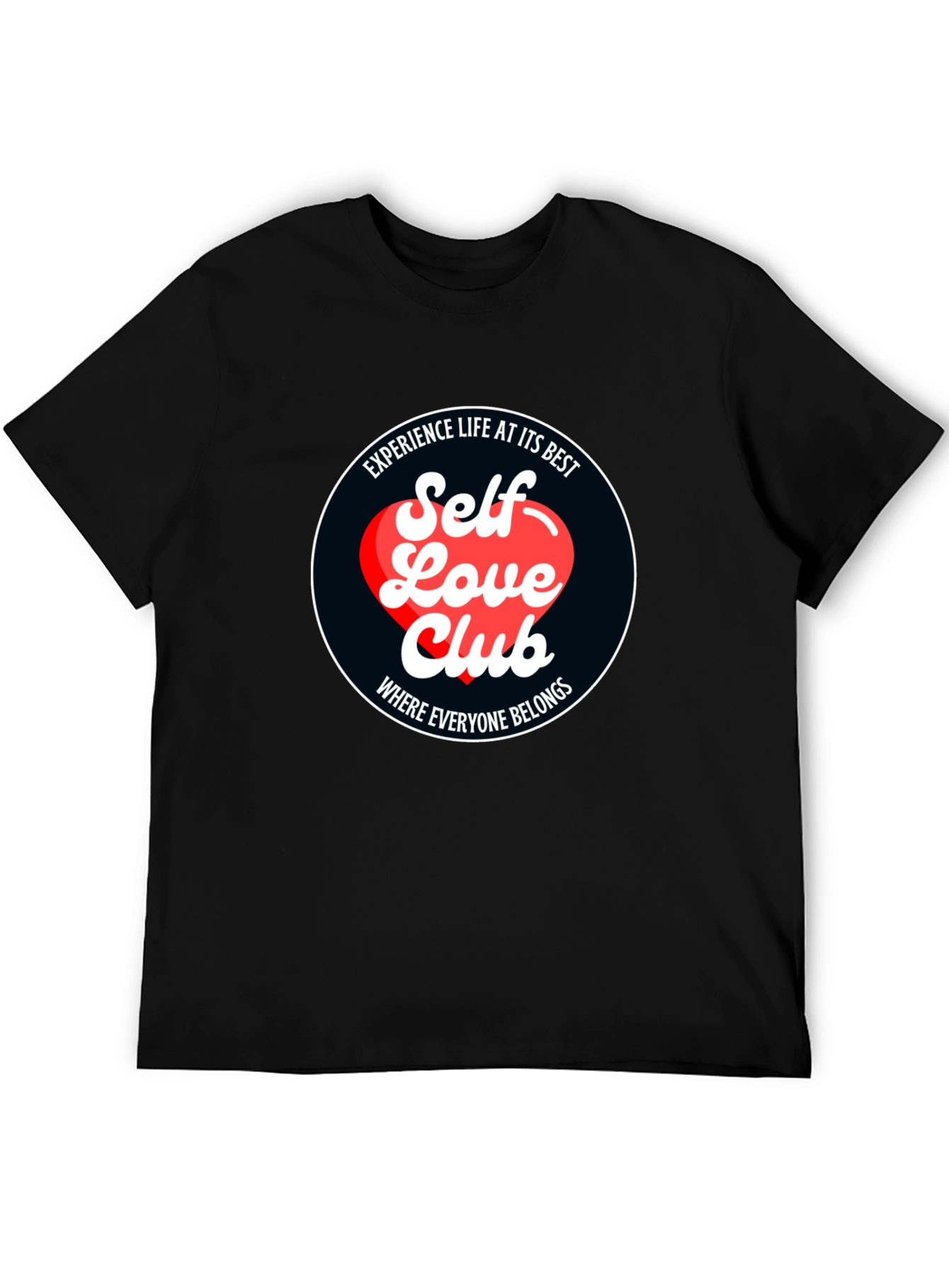 Self Love Club Black T-Shirt