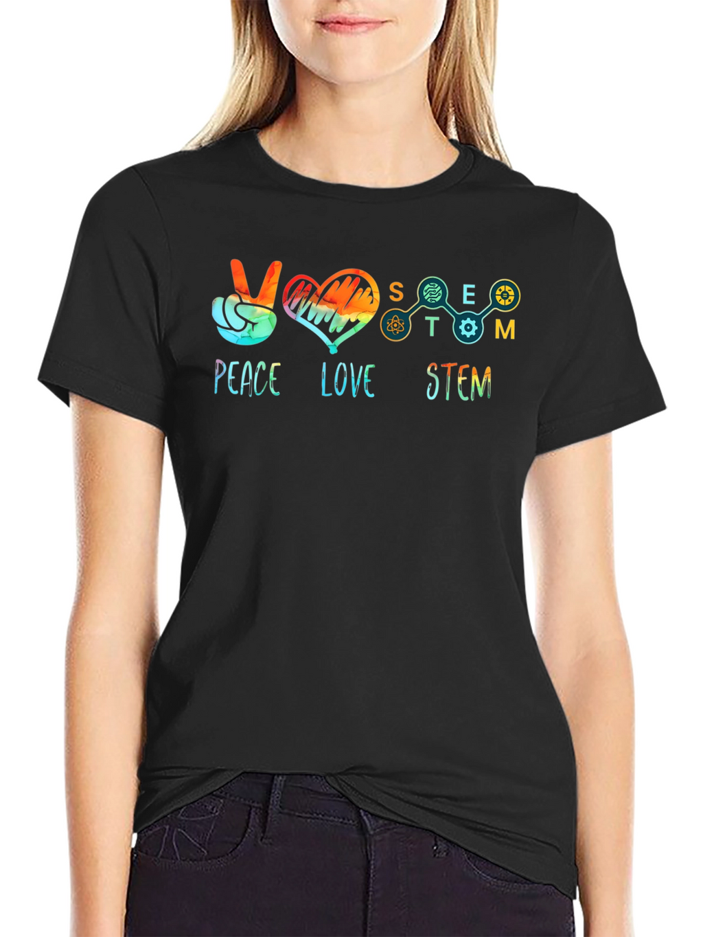Peace Love STEM T-Shirt