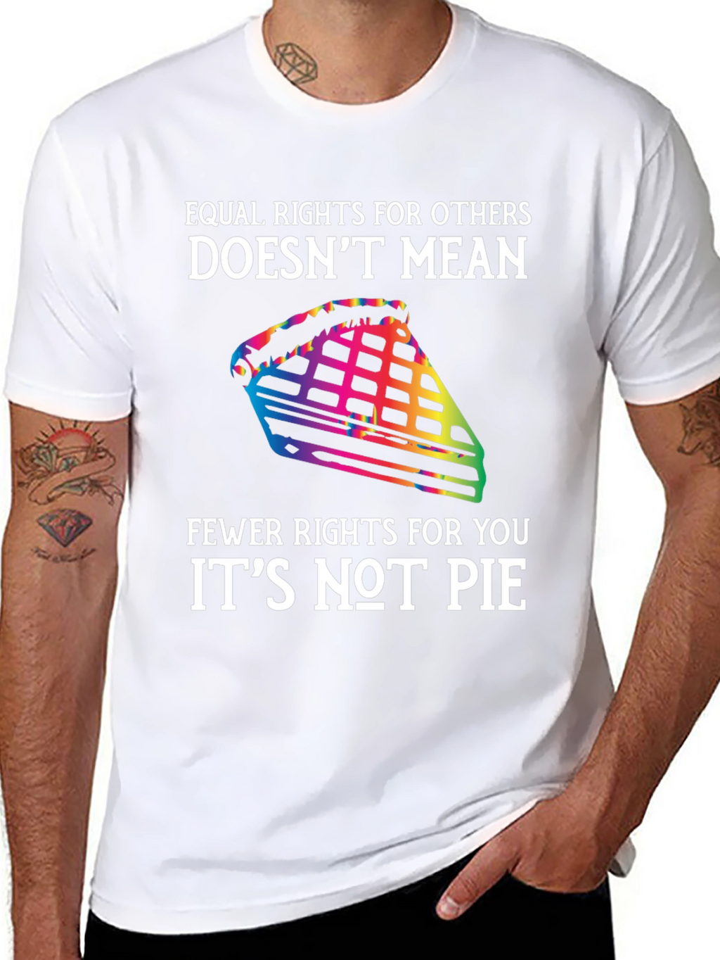 Equality Rights Tee - Its Not Pie!
