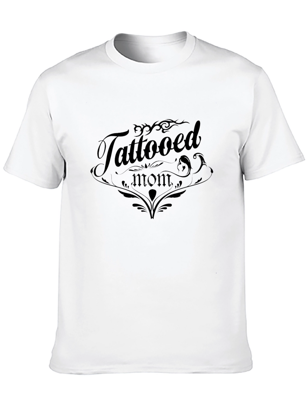 Tattooed Mom Graphic T-Shirt - Black