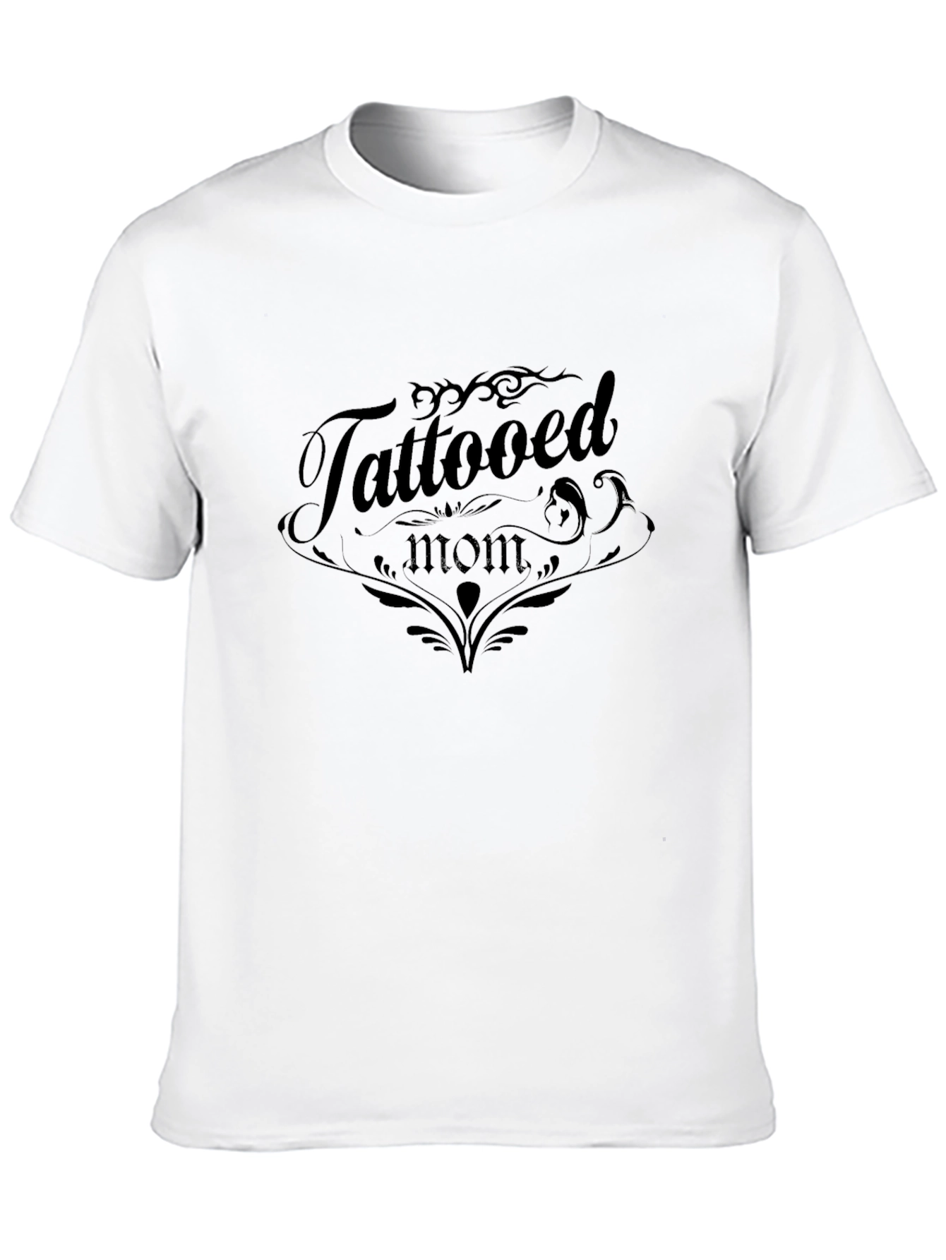 Tattooed Mom Graphic T-Shirt - Black