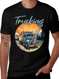 Trucking Graphic T-Shirt - Classic Trucker Tee