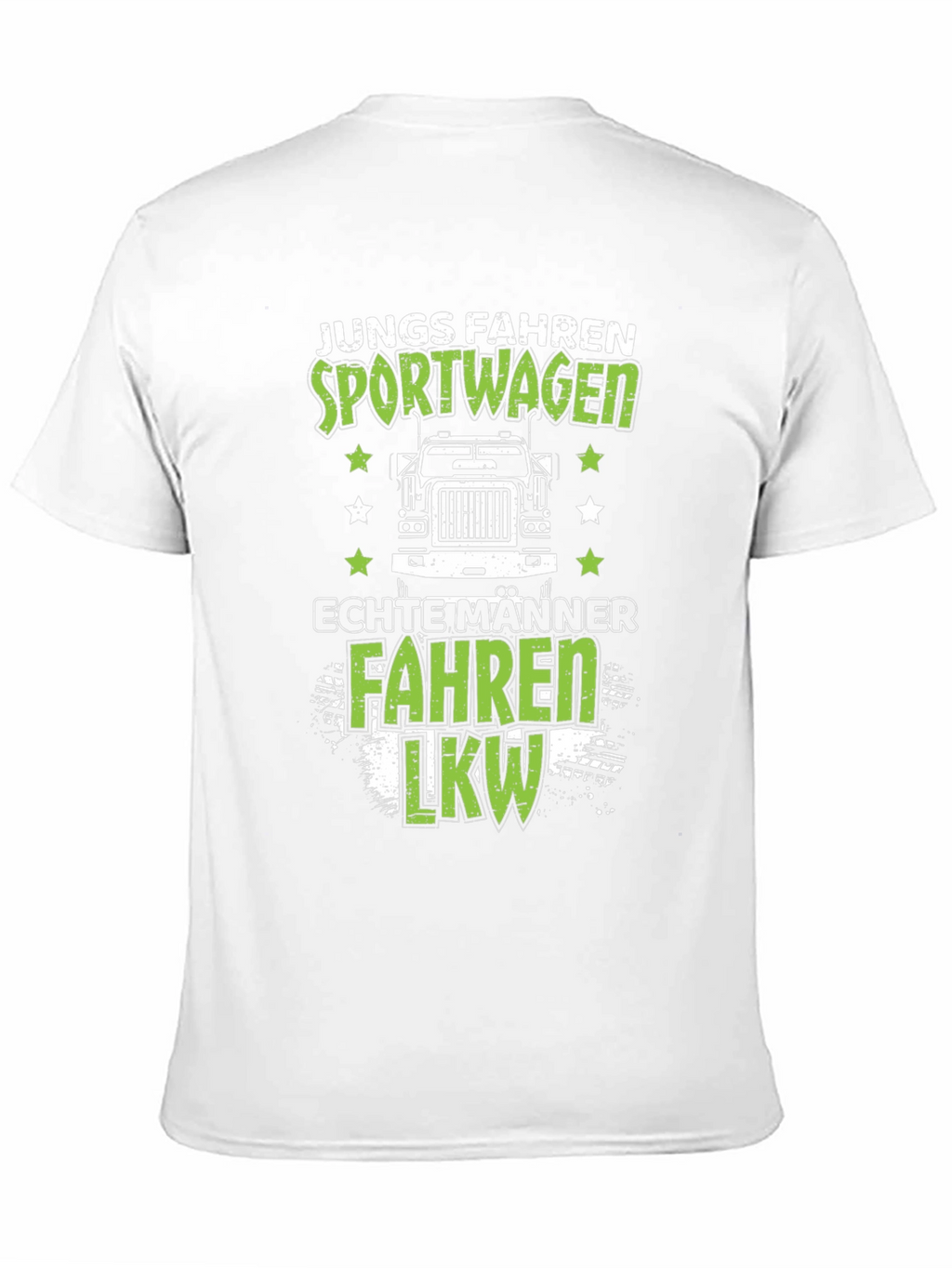 Funny Trucker T-Shirt - Junge Fahren Sportwagen