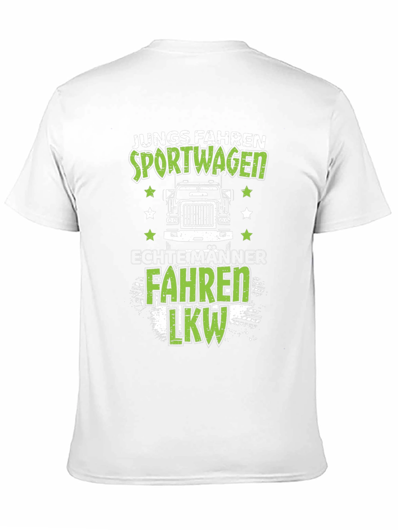 Funny Trucker T-Shirt - Junge Fahren Sportwagen