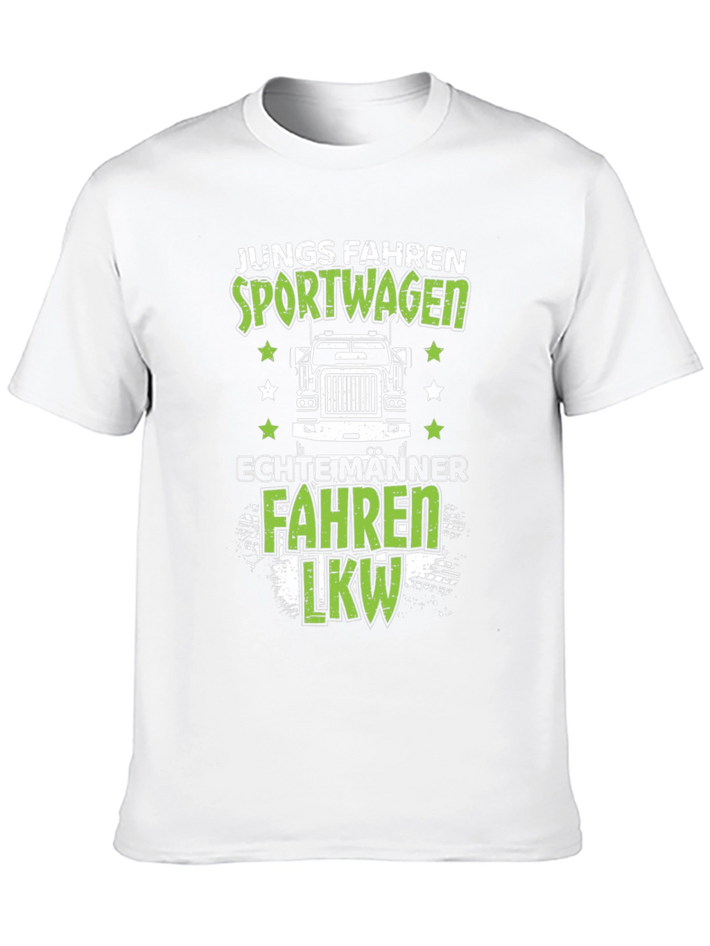 Funny Trucker T-Shirt - Junge Fahren Sportwagen