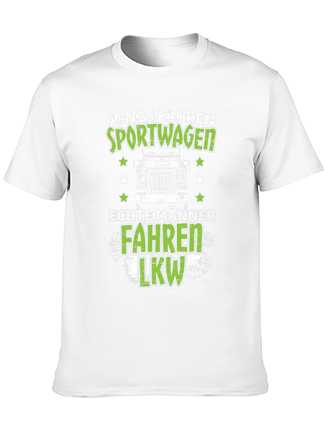 Funny Trucker T-Shirt - Junge Fahren Sportwagen