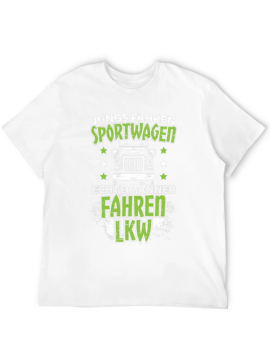 Funny Trucker T-Shirt - Junge Fahren Sportwagen